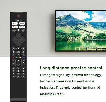 Replacement Voice Remote Control Compatible With Nokia Streaming Box 8010