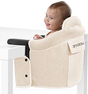 Hook On High Chair for Baby, High Chair That Attaches to Table - Clip On High Chair for Table, Portable High Chair for Travel, Highchair for Baby Seat - Portable Baby Chair for Eating