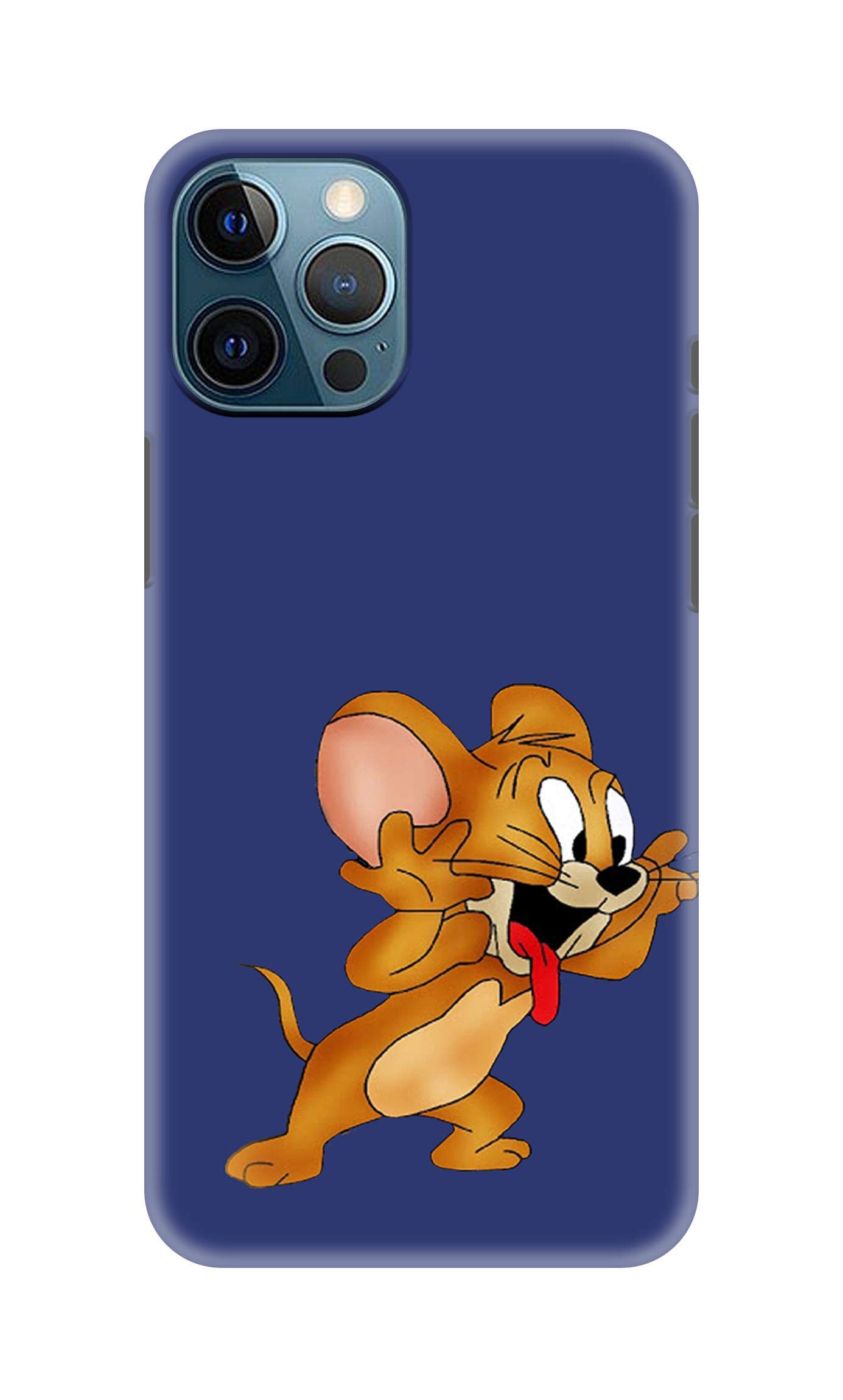 NDCOM for iPhone 12 PRO MAX Back Cover Cute Jerry Cartoon Printed Hard Case