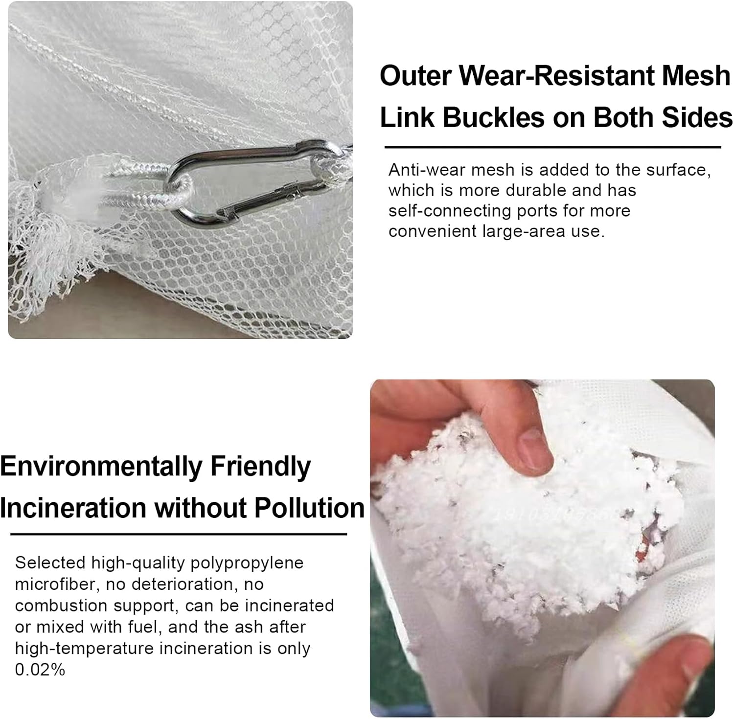 Oil Only Absorbent Socks, Spill Mat Oil Cleanup Absorbers Oil Absorbent Boom Snake to soak up Any Oil, Diesel, Fuel or Hydrocarbon Based fluids 5" x 10' Absorbing up to 8 Gallons, Pack of 5