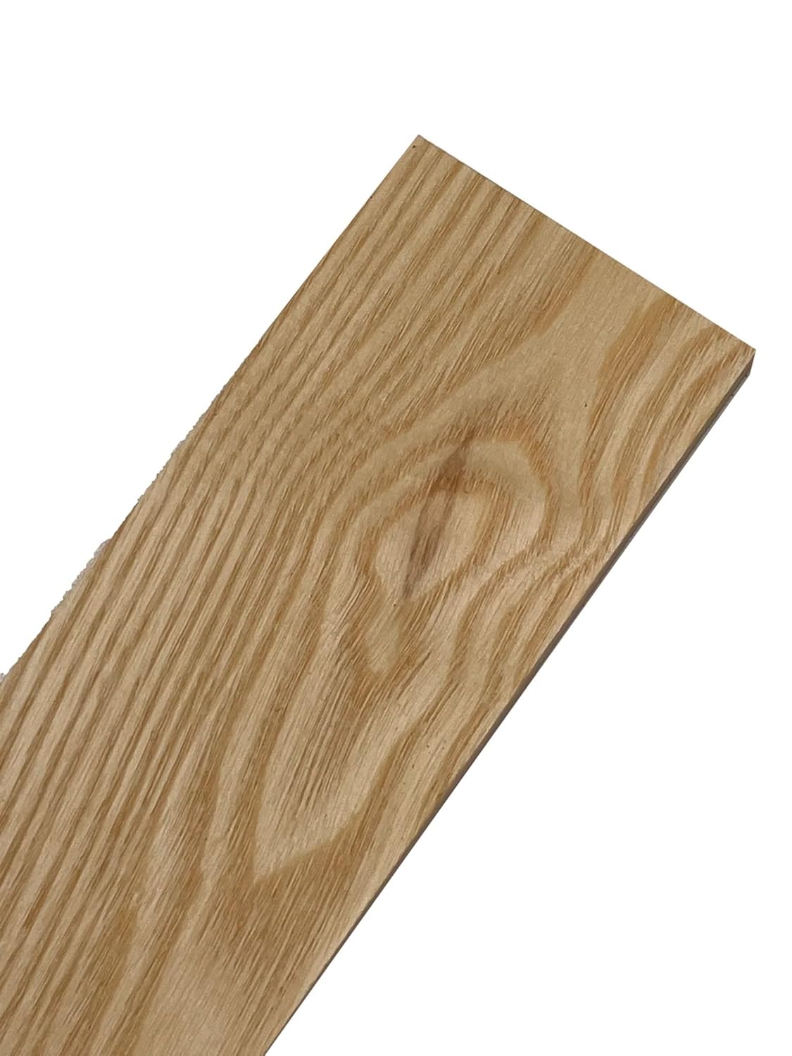 Exotic Wood Zone's White Ash Thinnest Dimensional Lumber Boards | 1/4" x 5" x 24" | Wood Crafts | Wood Blocks