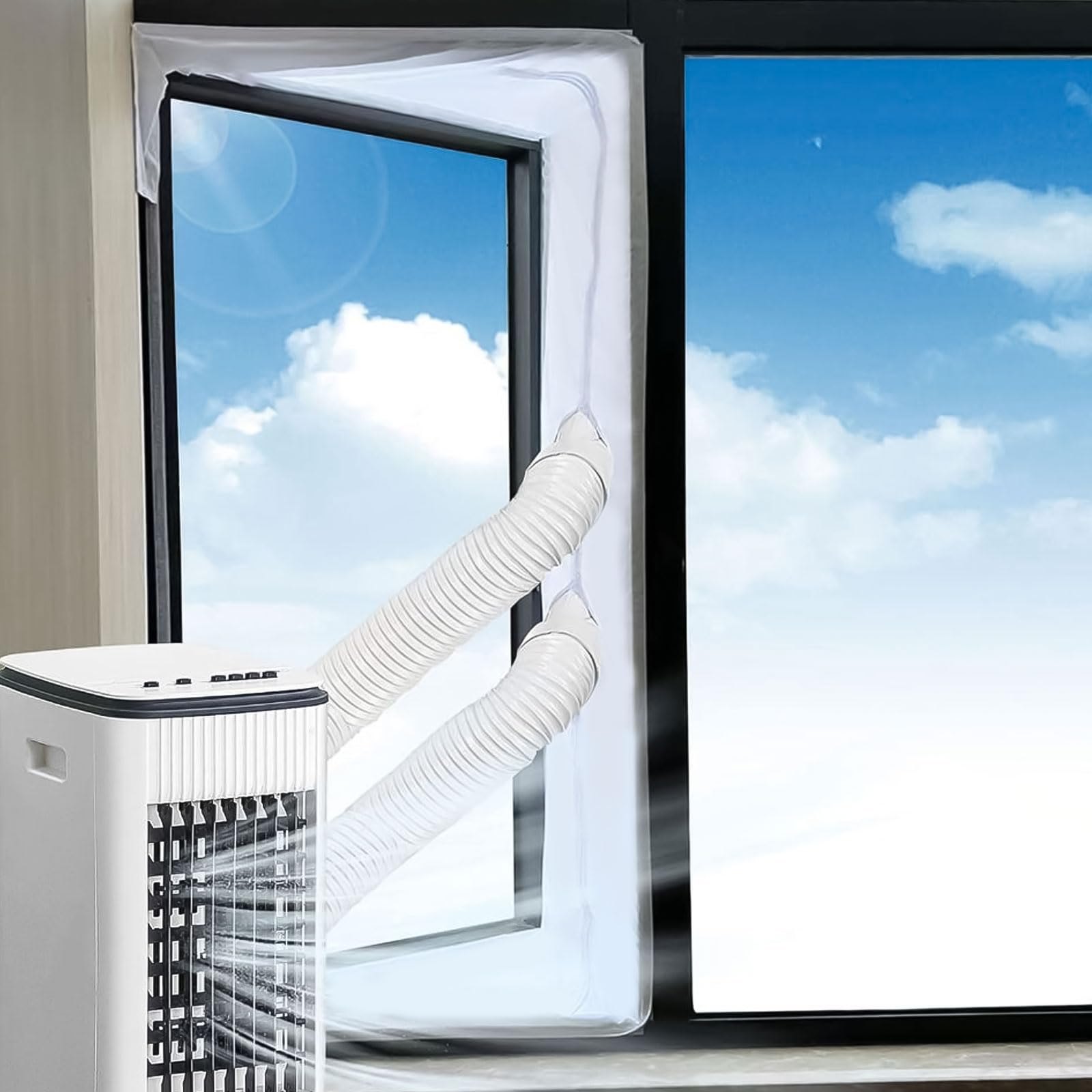 Amazon.co.jp: エアコン窓用シールクロス 3m 保冷性向上 窓用