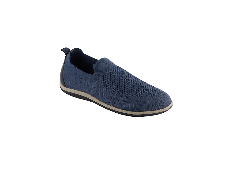David Tate Gossip (Navy Stretch) Women's Flat Shoes INTERNATIONAL SHIPPING