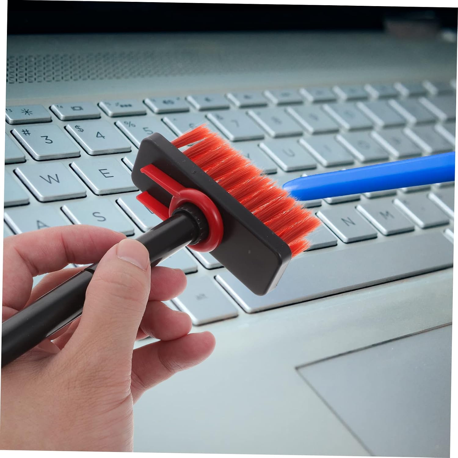 Mini Static Cleaning Brush for Keyboards USB Ports and Electronic Devices Lightweight Plastic Dust Brush Tool for Deep Cleaning Corners and Gaps for Use