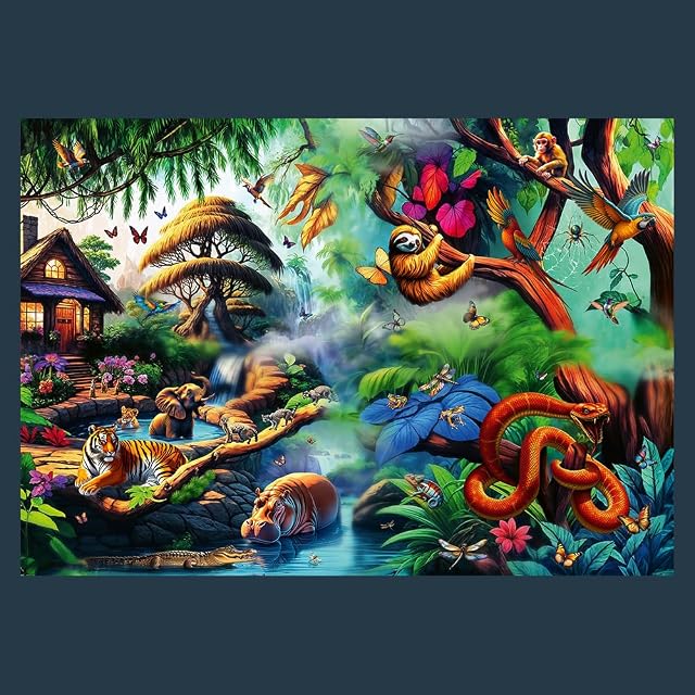 Foto 2 de 6 de Trefl Prime - Puzzle UFT: Jungle of Wonders