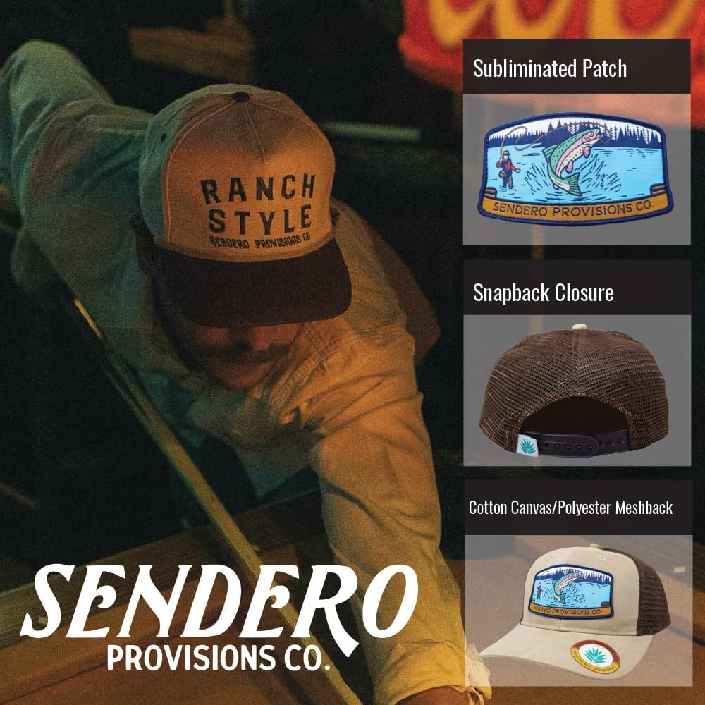 Sendero Provisions Co. Signature Edition Outdoors Hat Snapback Collection