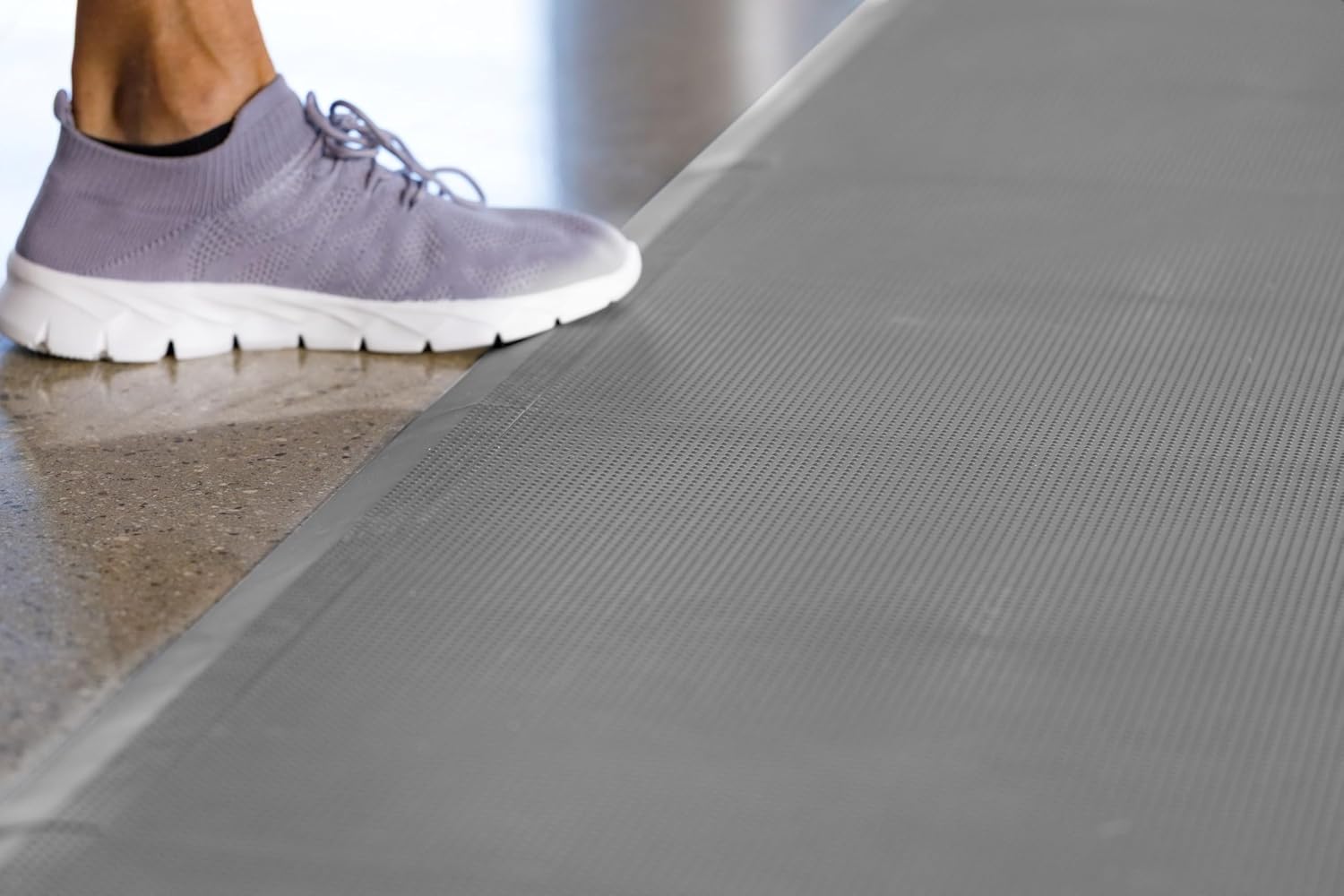 Baselayer Interlocking Floor Tile Trim Pieces - Beveled Edges and Corners - Durable ½ in TPE (Rubber Like, NOT Foam, no Odor) - 10 Edges and 4 Corners - Made in USA