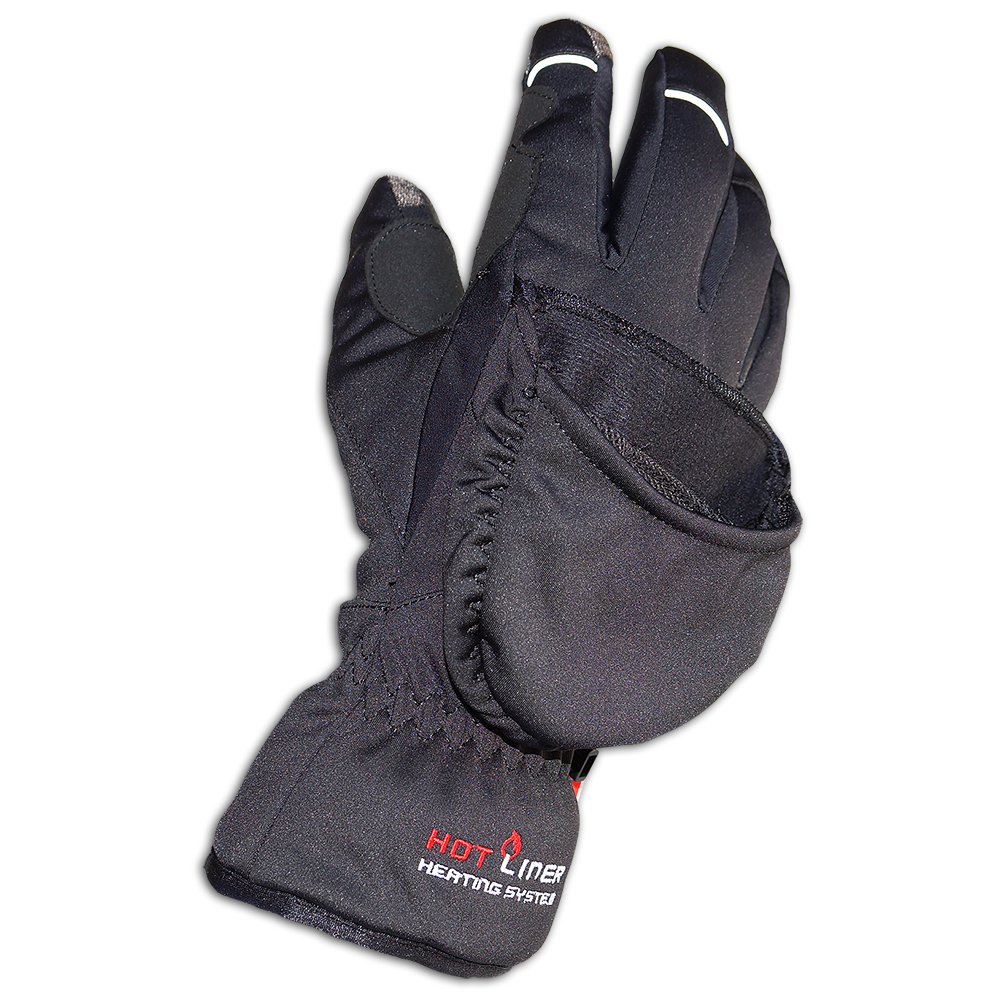 Charly Touch Combi 2-in-1 Fingerhandschuhe Fäustlinge beheizbare Handschuhe Windstopper