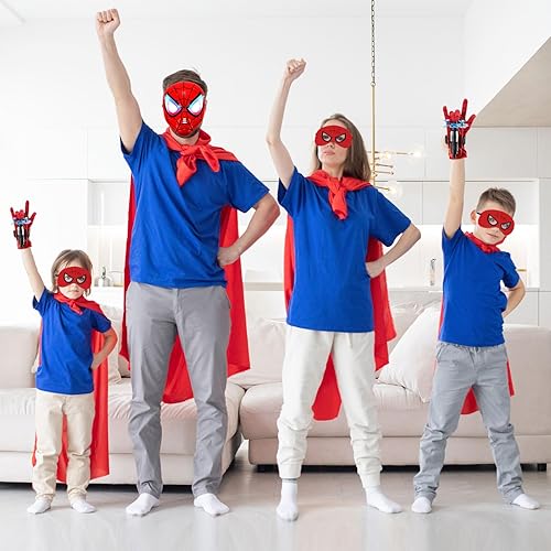 Miniatura 9 de Dolanus Juguetes de araña para niños de 3, 4, 5, 6, 7, 8 años, disfraces de superhéroe para niños, juguetes de superhéroe, juguetes de superhéroes