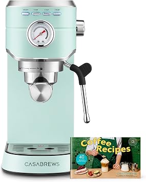 CASABREWS CM5418 Espresso Machine, Small Coffee Maker with Steam Wand