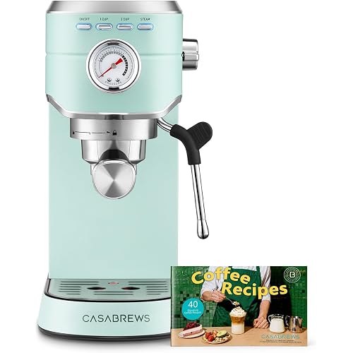 CASABREWS CM5418 Espresso Machine, Small Coffee Maker with Steam Wand