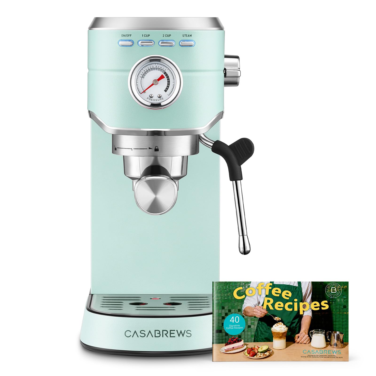 Amazon.com: CASABREWS CM5418 Espresso Machine 20 Bar, Compact