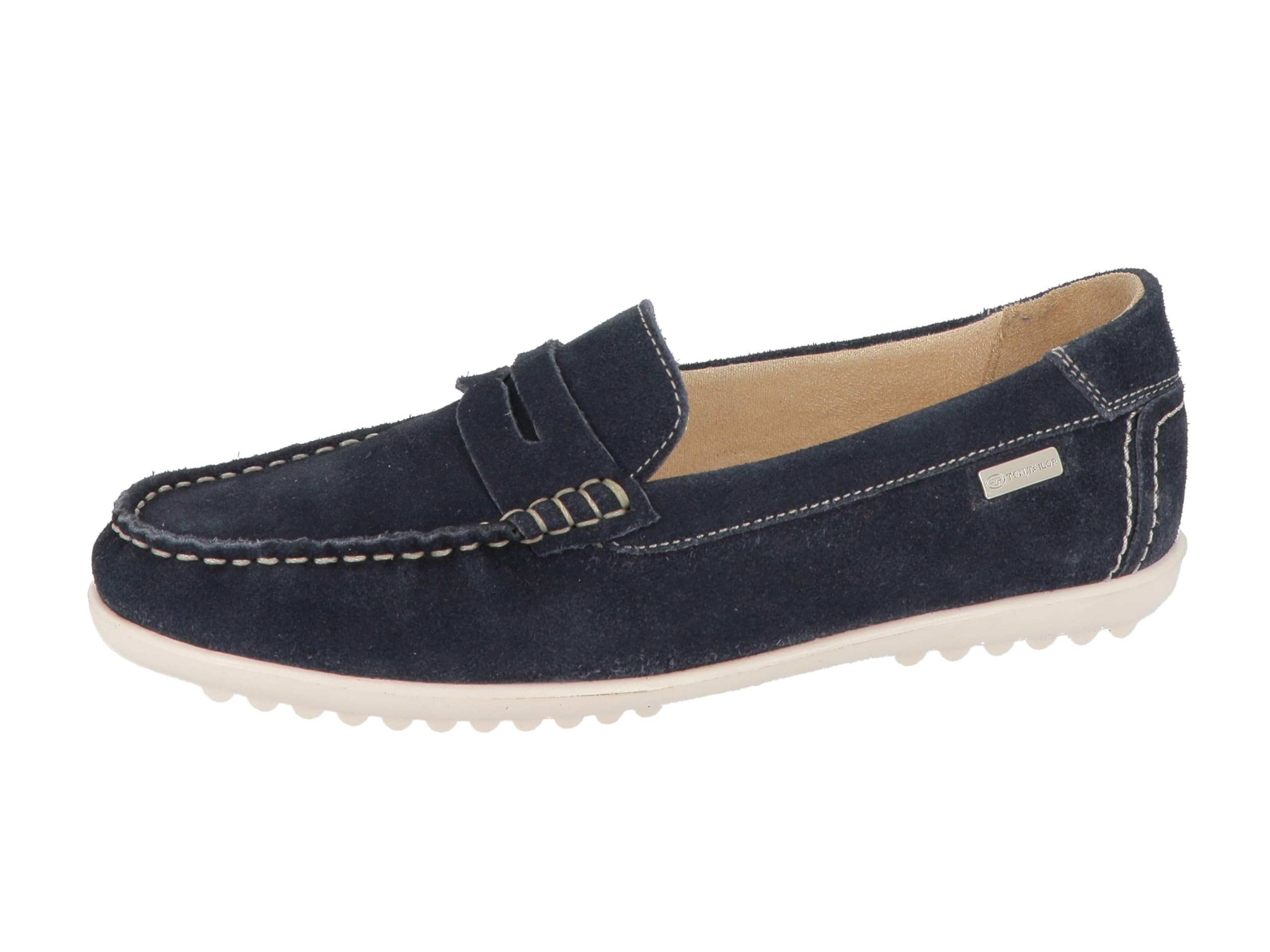TOM TAILOR Women's Flat Slipper, Navy, 5 UK