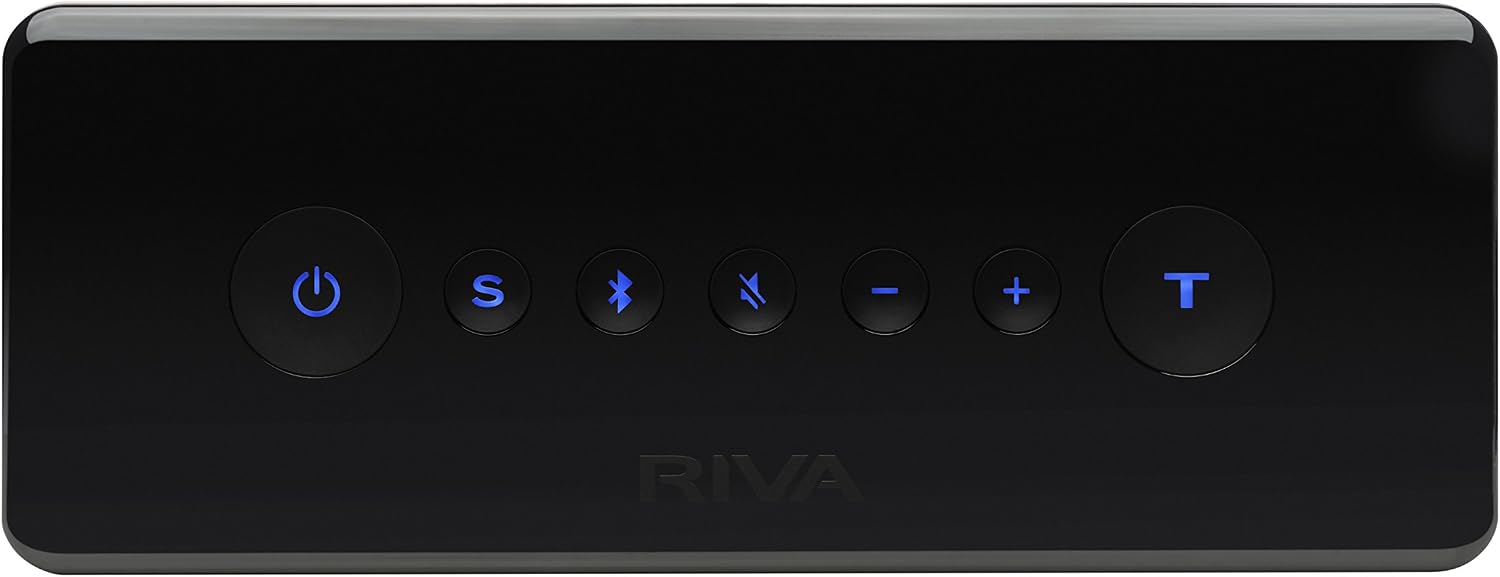 RIVA TURBO X RTX01B Premium Wireless Bluetooth Speaker (Black)