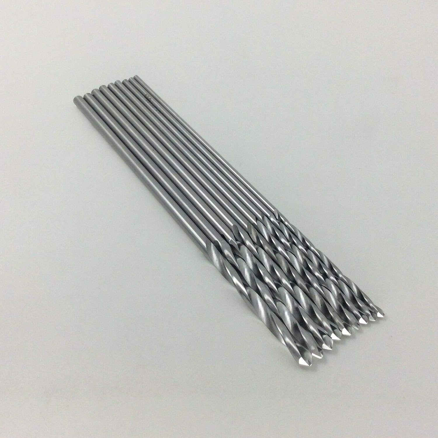 a Set of 9pcs 150mm Stainless Steel Drill bits Veterinary orthopedics Instrument