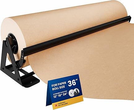 DIY Crew 36 Inch Paper Roll Dispenser and Cutter -