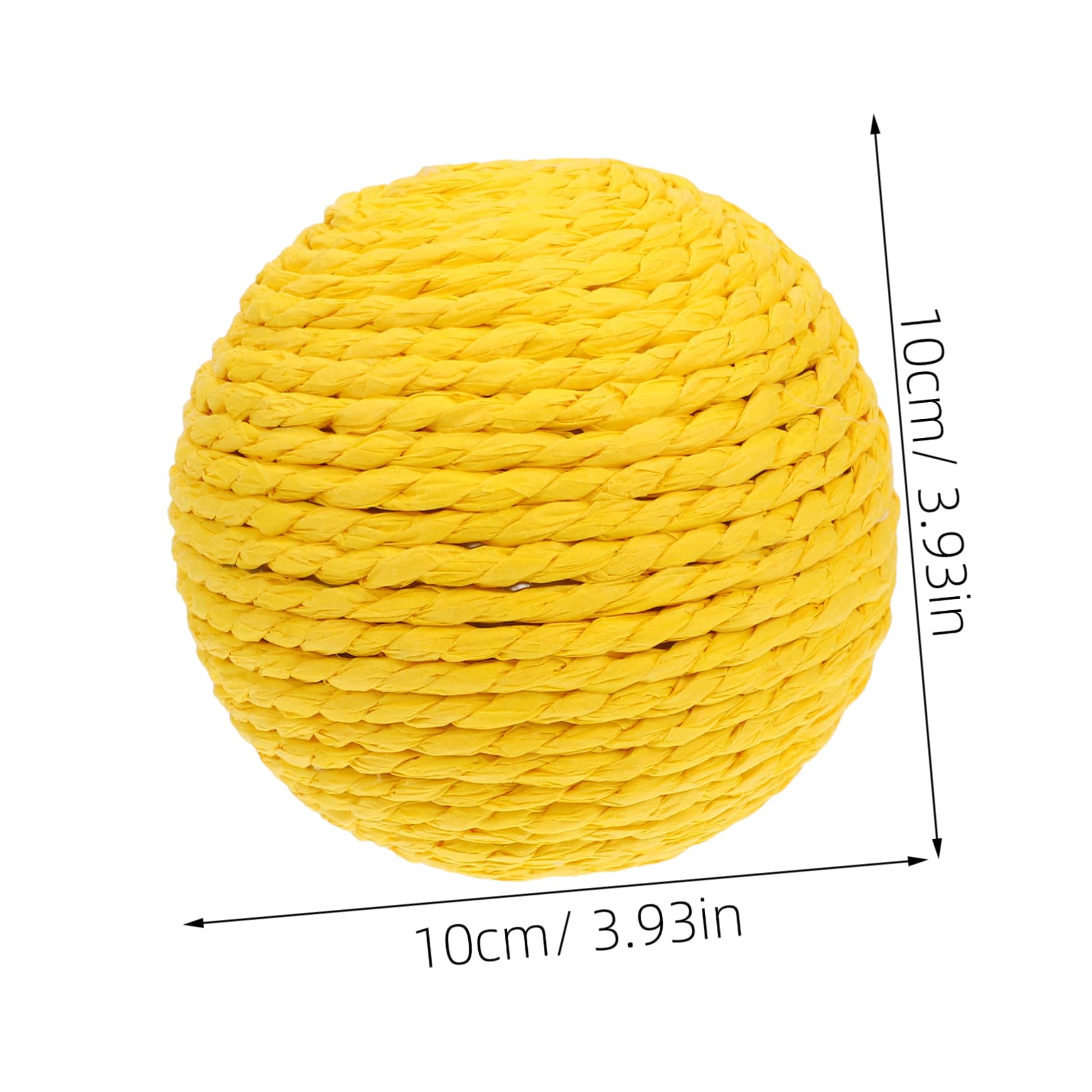 Kisangel Interactive Cat Ball Durable Chewing Ball for Cats Fun Scratching Playing Lightweight Portable Design for Kittens