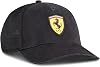 Gorra Trucker PUMA Unisex Scuderia Ferrari Race, Negro AH25, Talla Única 1