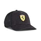 Unisex Scuderia Ferrari Race Trucker Cap, Black AH25, One Size