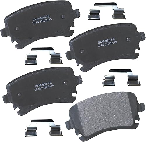 Vista 365 de Bendix Premium SBM8 - Pastillas de freno semimetálicas Premium para modelos seleccionados Buick Special, Camaro, Corvette, Phaeton, Olds F85, Vista