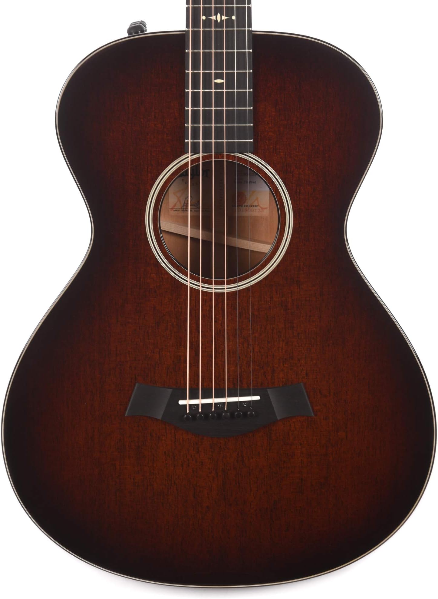Taylor 522e 12-Fret Grand Concert V-Class - Shaded Edge Burst