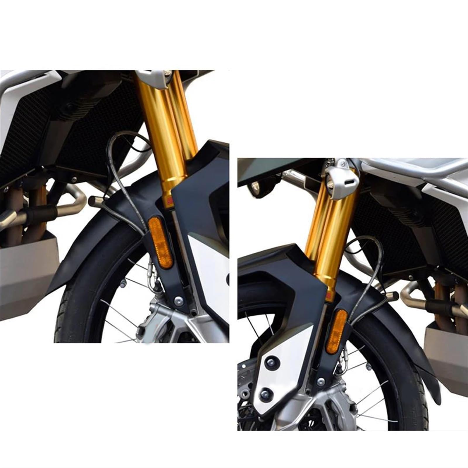 Estensore per Parafango Anteriore Moto Estensione Parafango Paraspruzzi Parafango per Triumph Tiger1200 Tiger 1200 XC/XCX/XRA/Low (2016-)