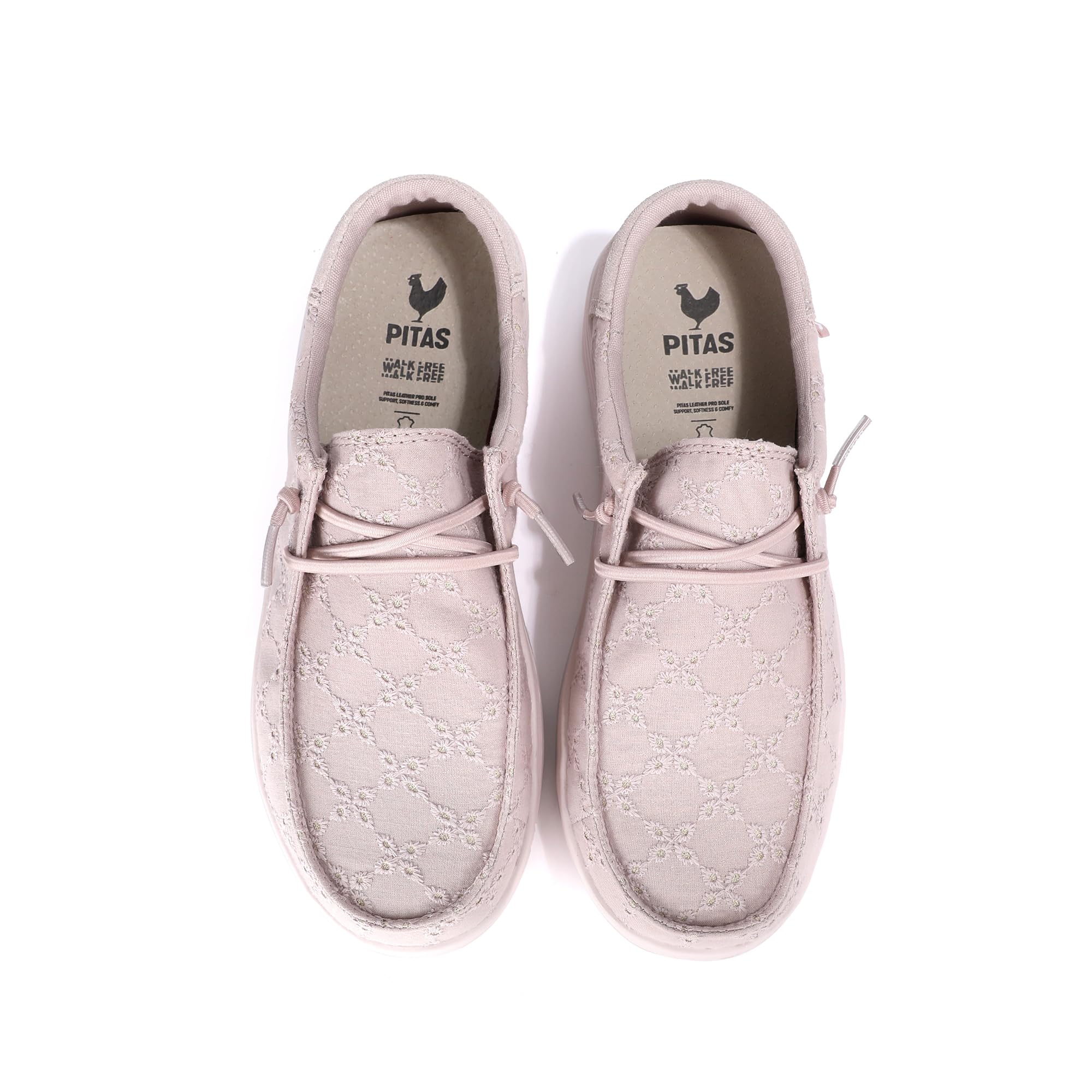 PITAS | LOTTO | Mocasines de Mujer | Náuticos Casual | Zapatillas de Tela | Zapatos sin Cordones | Deportivas Casuales | Calzado de Walkinpitas