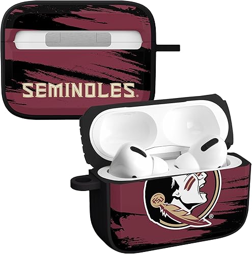 Miniatura 17 de Affinity Bands Florida State Seminoles Champion Series HDX - Funda compatible con Apple AirPods Pro Champion Series,Camo,Clásico,bermellón