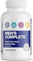 Vista 5 de Bronson ONE Daily Multivitamínico Completo para Hombres Multimineral Una Vez al Día Multi para Hombres Activos, 180 Tabletas