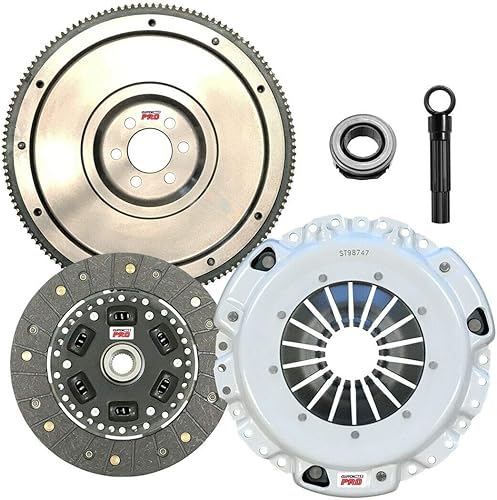 ClutchMax PRO Performance Stage 1 Kit de embrague con volante compatible con VW Beetle Golf Jetta 2.0L AEG MK4 MK IV 1998-2006 (CP17046HDFW-ST1)