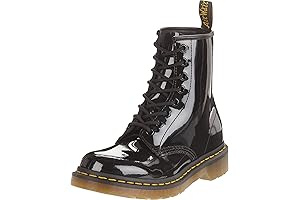 Dr. Martens Women's 1460 W Patent Leather Fashion Boot