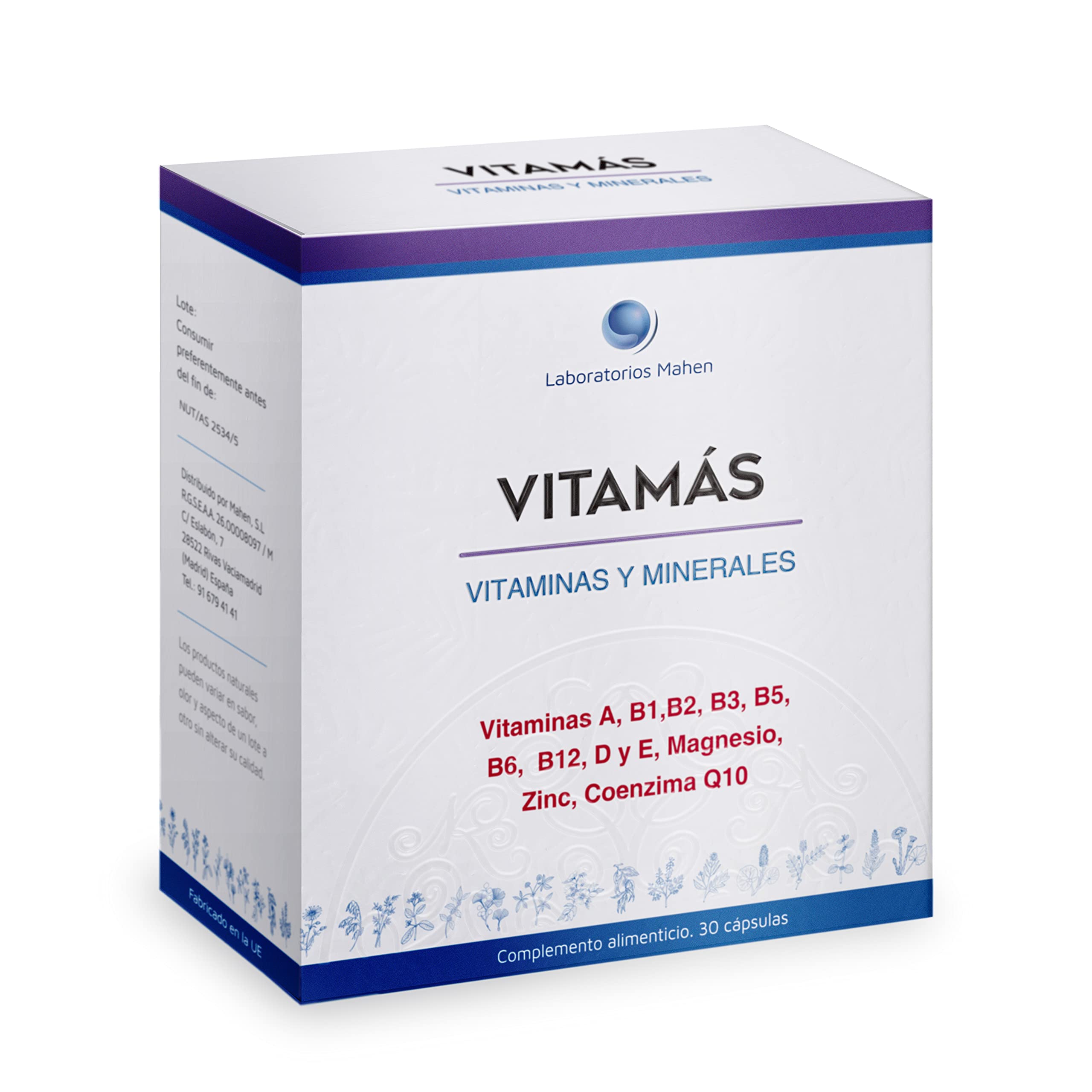 Laboratorios Mahen VITAMAS 30 Caps