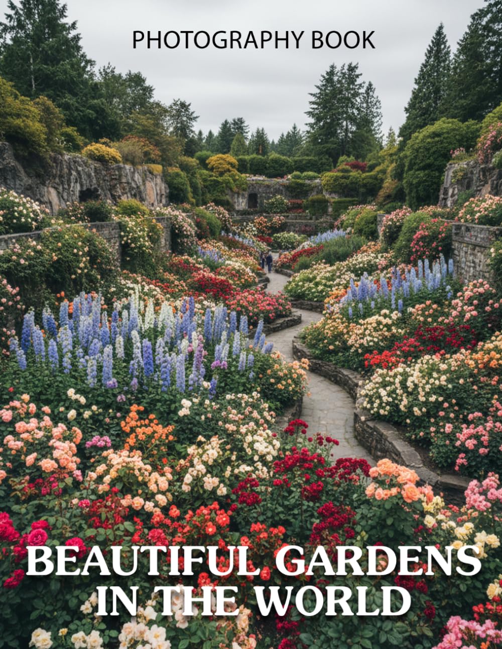 Beautiful Gardens in the World Photography Book: An Exquisite Photographic Journey Through The Worlds Most Breathtaking Gardens For Nature Enthusiasts