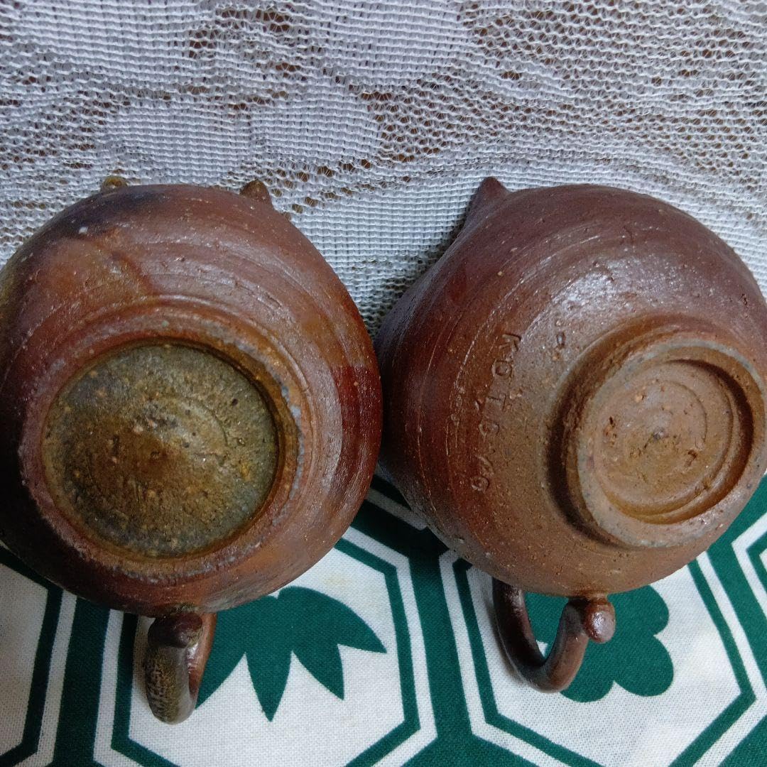 備前焼 作家 在名 陶器 カップとソーサーセット