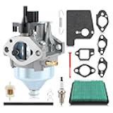 CARRBIA 16100-Z8B-901 Carburetor (BB76A A) Carb Assembly w/Tune up Kit Compatible with Honda Fits specific Engines HRR216K10 HRR216K11 HRR216K9 HRS216K5 HRS216K6 HRS216K7 Lawnmowers