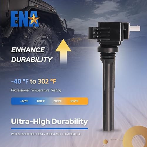 Miniatura 3 de ENA Juego de 6 bobinas de encendido UF826 compatibles con Ford Expedition Lincoln Navigator 2017 2018 2019 2020 2020 Ford GT V6 3.5L 2017 2019 2020