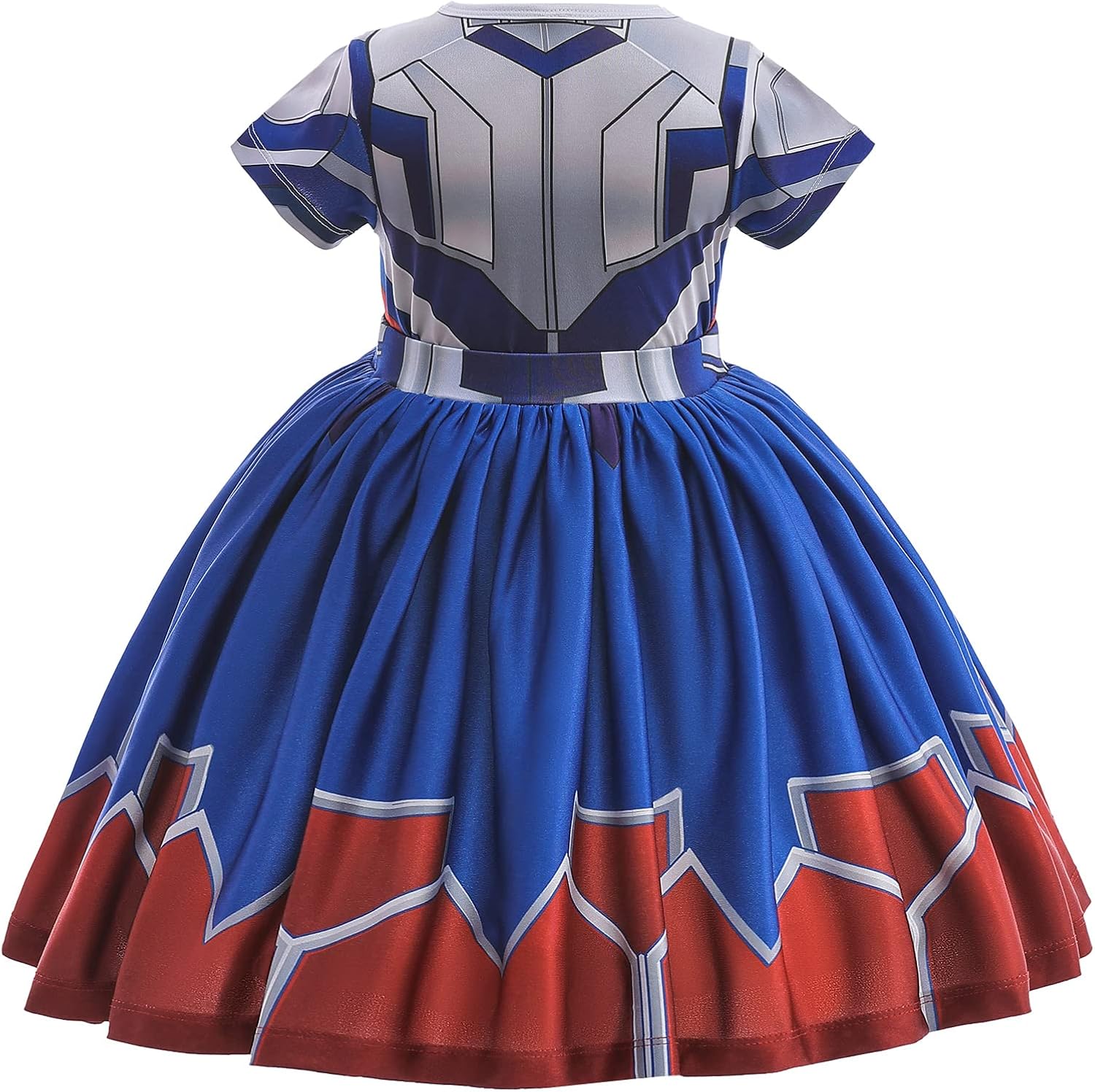 Miniatura 4 de Hellet Girls Dress Up Superhero Sets & Slap Bracelets for Kids Costumes Halloween Birthday Gifts Party