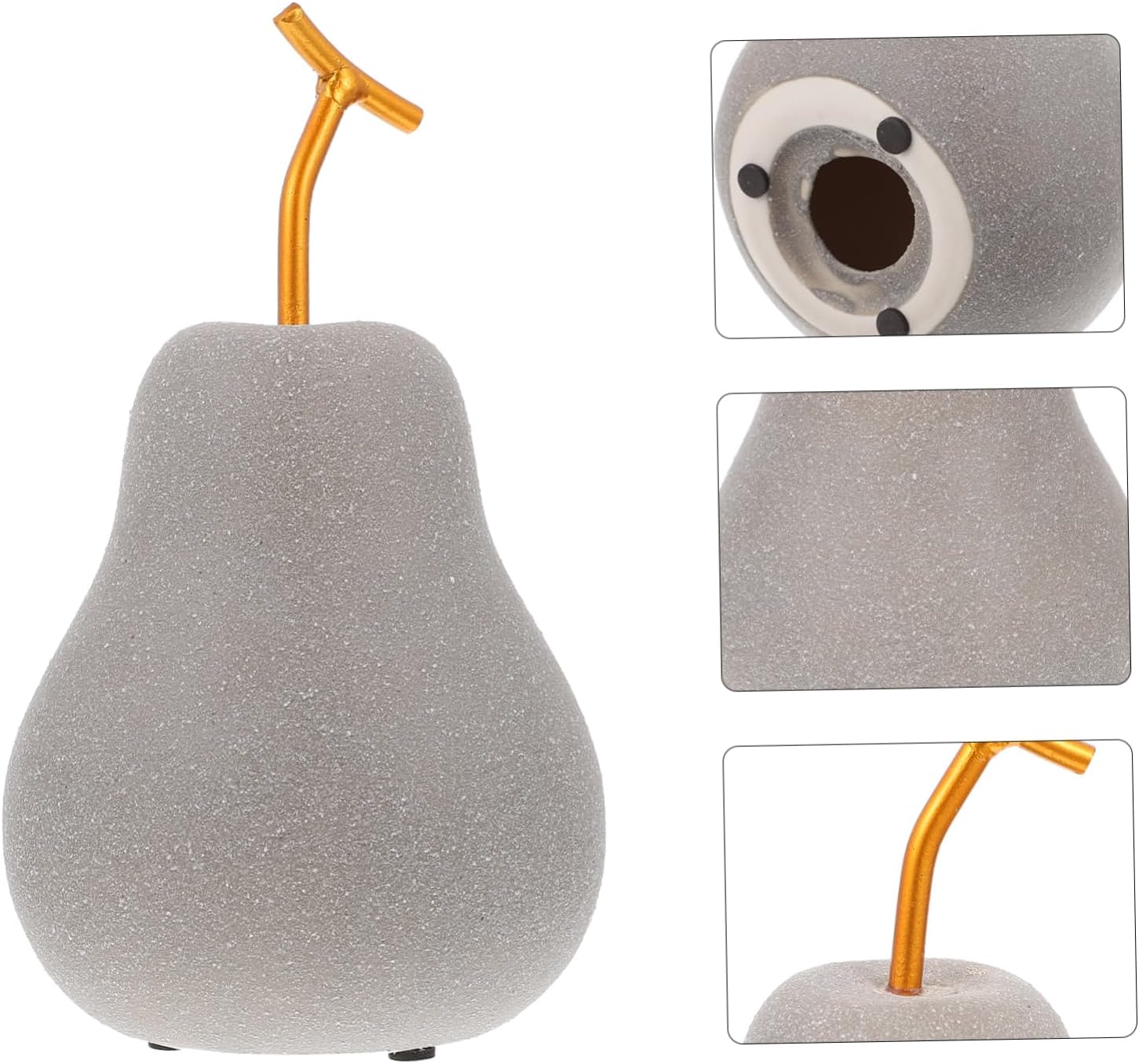 Festive Fruit Decor Ceramic Oranges Lemons Artificial Fake Fruit for Home Decoration for Christmas Kitchen Photo Prop