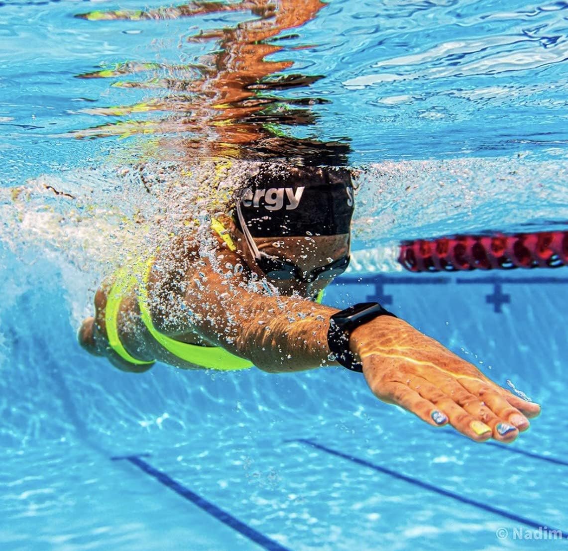 Synergy Silicone Swim Caps 3-Pack
