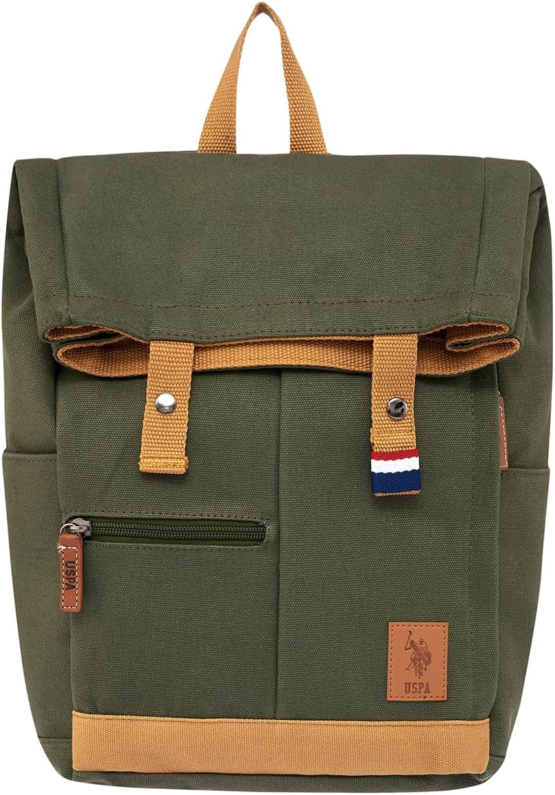 U.S. POLO ASSN. U.S. Polo. Assn. Unısex Sırt Çantası Plçan22212,Haki Standart