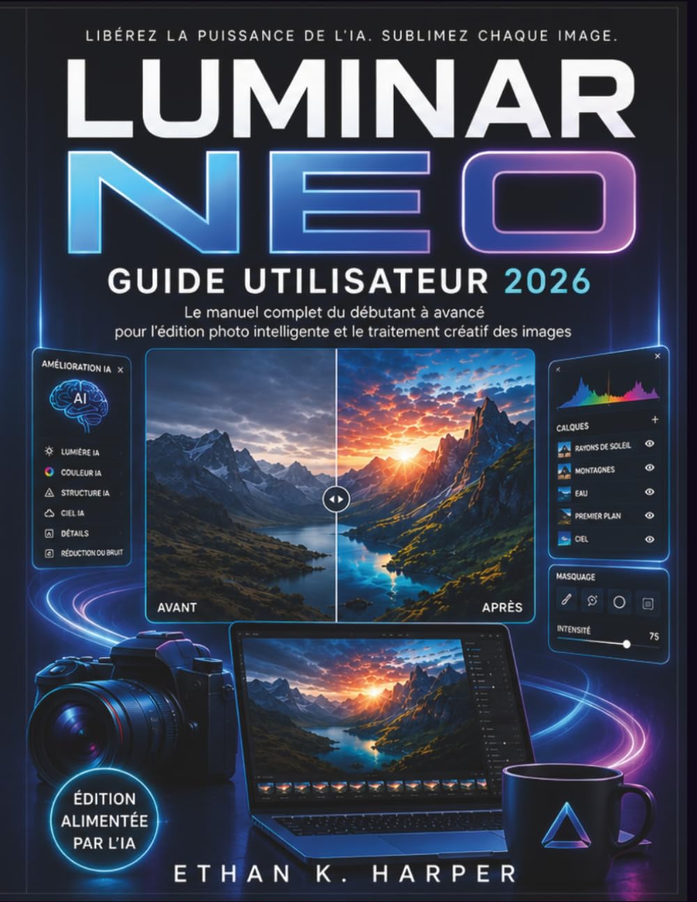Guide de l'utilisateur de Luminar Neo 2026: Le guide complet du débutant à l’expert pour la retouche photo intelligente et le traitement créatif des images
