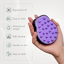 HEETA 2-Pack Hair Scalp Massager Shampoo Brush,Upgraded Wet And Dry Hair Scalp Brush With Soft Silicone (Green & Black) gallery image
