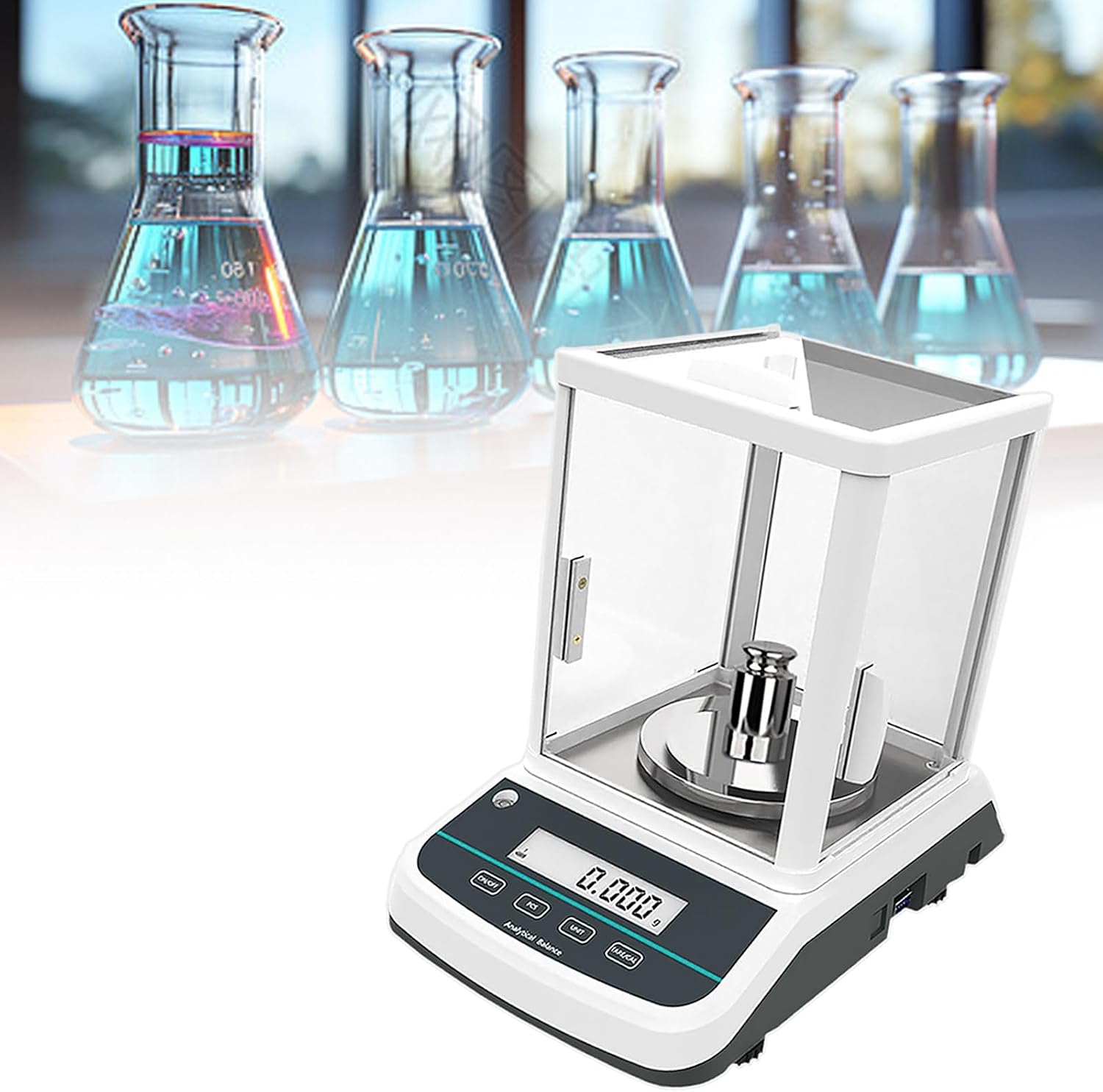 Balanza de laboratorio digital precisión 500g
