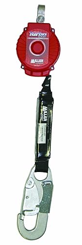 Miniatura 7 de Miller by Honeywell TurboLite - Limitador personal de caídas de 6 pies con mosquetón de acero de extremo de unidad y gancho de cierre de acero