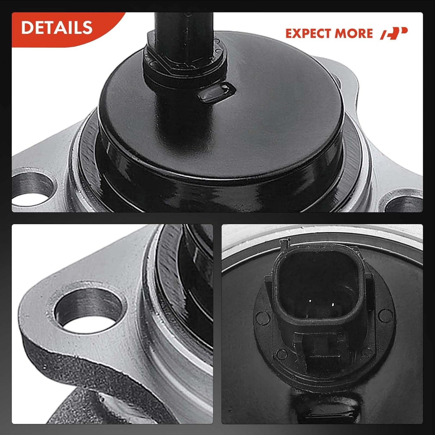 A-Premium Rear Wheel Bearing and Hub Assembly with ABS & 5-Lug Compatible with Scion xD 2008-2014