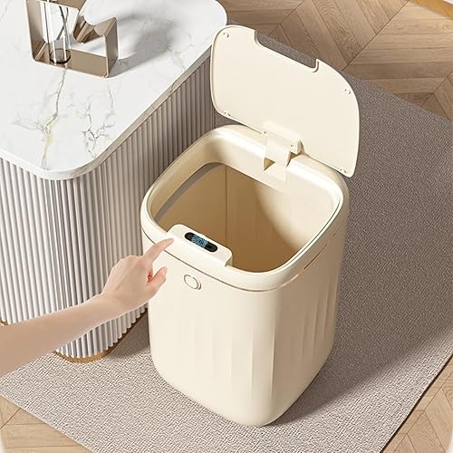 Miniatura 4 de Smart Sensor Trash Can Large Capacity Automatic Garbage Can with Lid for Home and Kitchen 20L