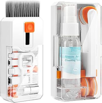 Keyboard Cleaning Kit +Glasses Cleaning Kit,White