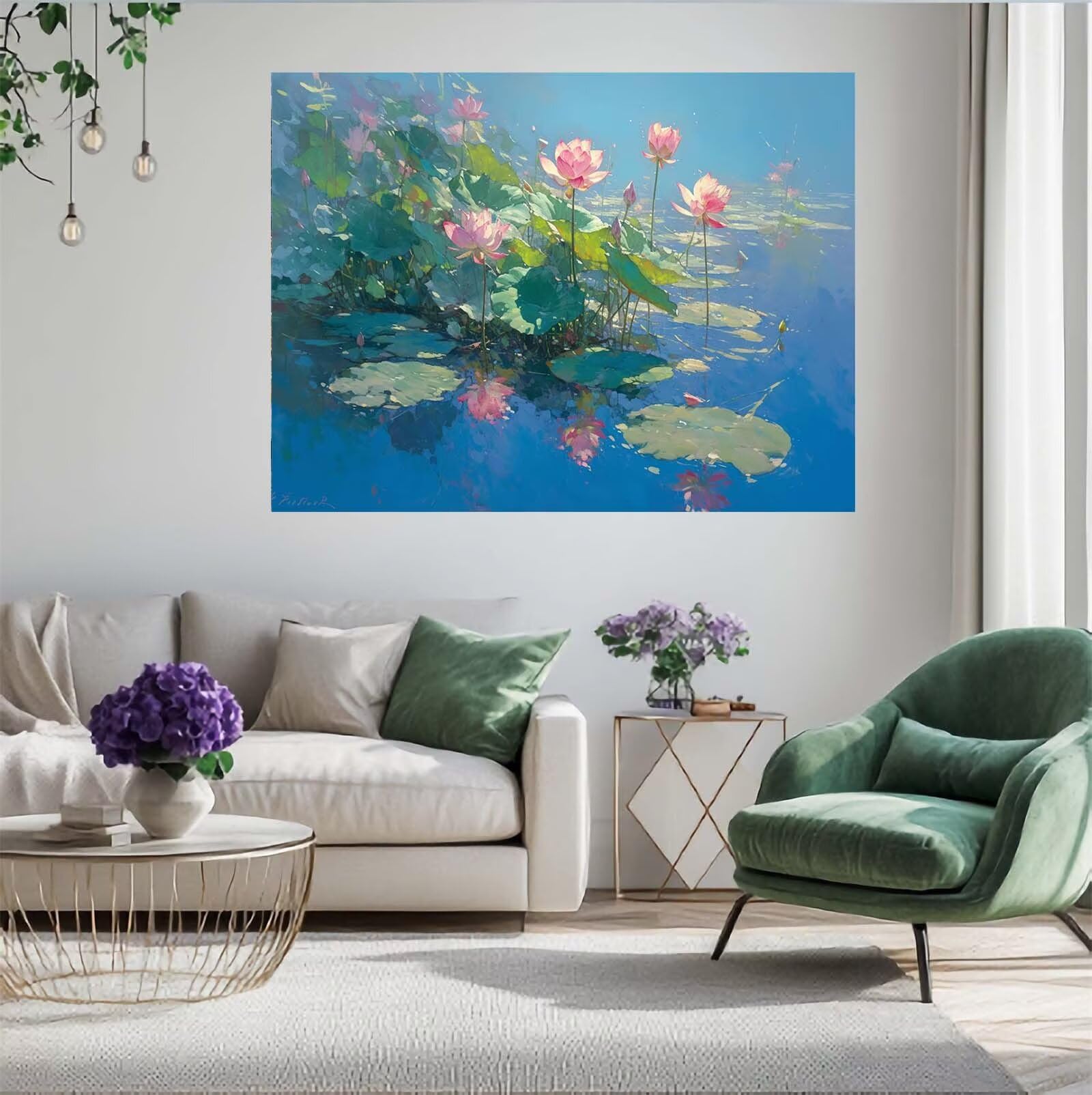 Puzzle z motywem lotosu, 3000 elementów, krajobraz, puzzle dla dorosłych, z pudełkiem na prezent, duże drewniane puzzle dla dorosłych, gra zręcznościowa dla całej rodziny, prezenty dla kobiet, 81 x