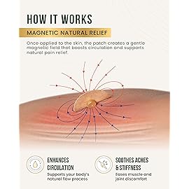 MagnetRX Magnetic Acupressure Patches - 3,500 Gauss Ultra Strength Healing Magnets for The Body - Acupressure Magnets Patch (20 Pack)