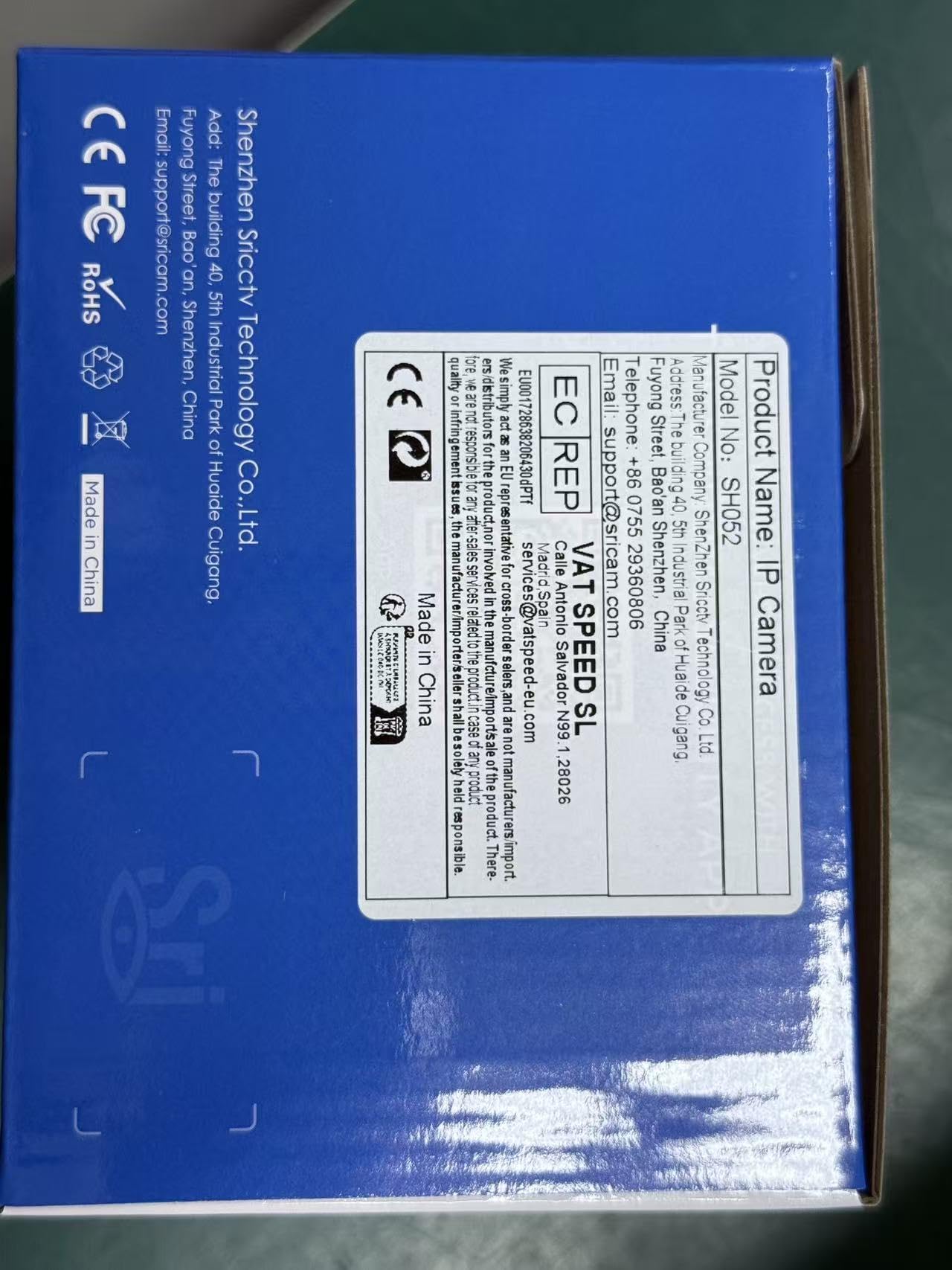 SRIHOME 5MP HD PTZ kamera monitorująca, wykrywanie ludzi, śledzenie ruchu, alarm dźwiękowy i jasny, dwukierunkowy dźwięk, do użytku na zewnątrz/wewnątrz